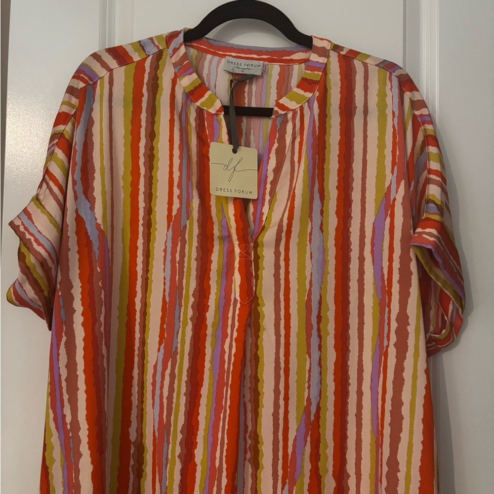 Dress Forum Multicolor Striped Dress